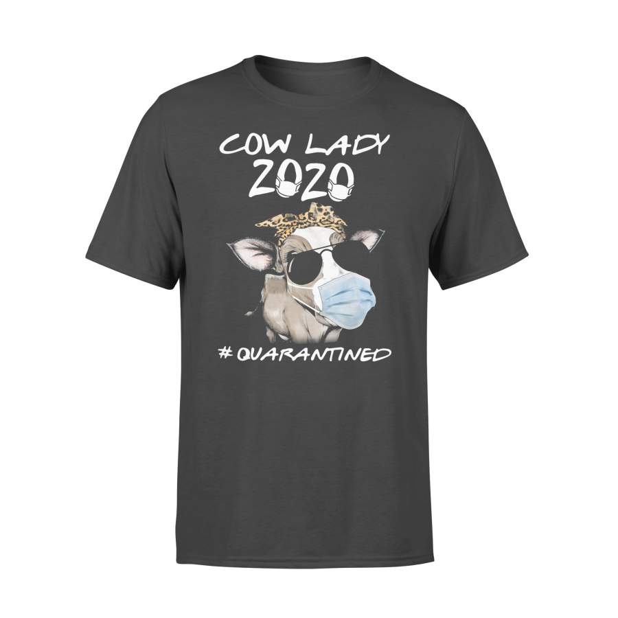 Cow Lady 2020 Quarantined Leopard Covid-19 Shirt