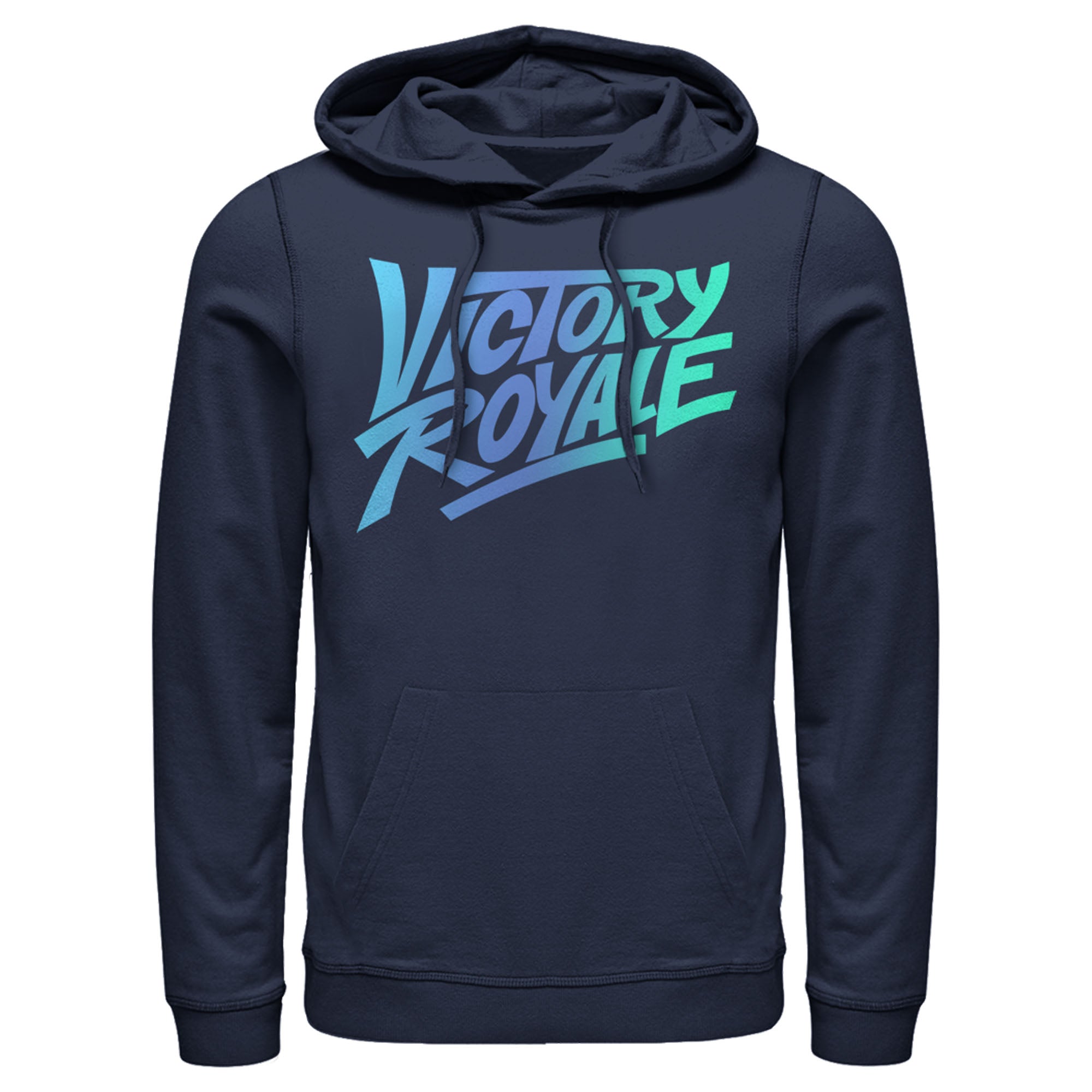 Fortnite Men’S Victory Royale Gradient Logo  Pull Over Hoodie