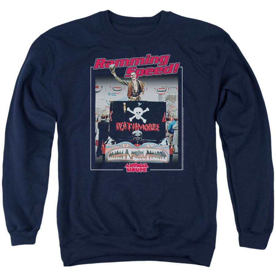 Animal House – Ramming Speed Adult Crewneck Sweatshirt