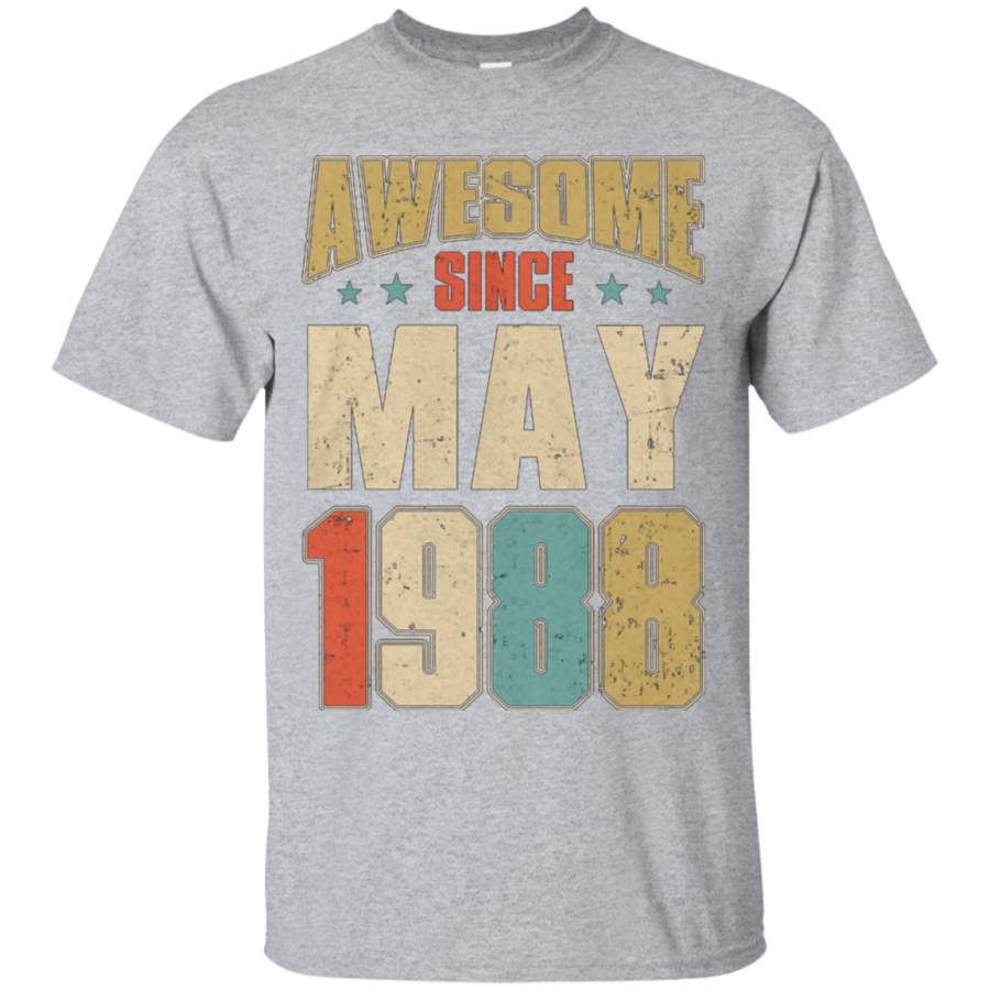 Vintage Retro Since May 1988 Shirt Ultra Cotton T-Shirt