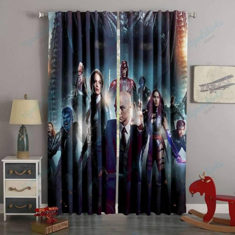 3D Printed X-Men Apocalypse Style Custom Living Room Curtains