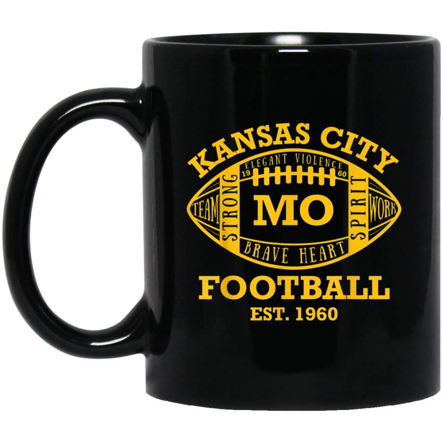 Kansas City 2020  Vintage KC Football Missouri Retro Gift Mug