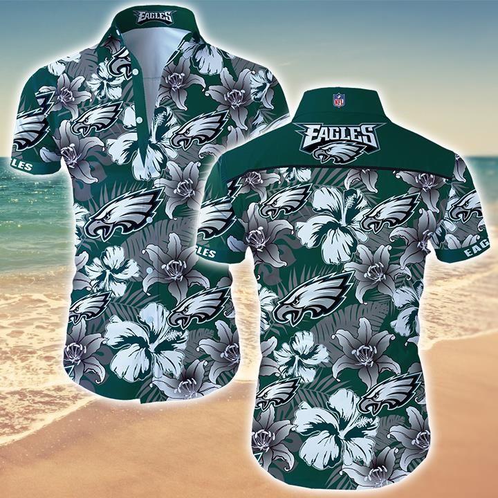 Philadelphia Eagles Hawaiian Aloha Shirt Best Gift For Fans