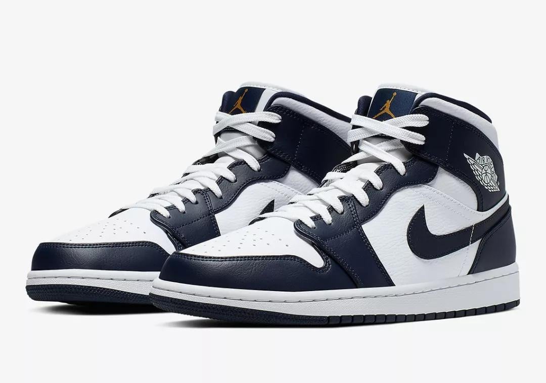 Nike JD 1 Mid ‘Obsidian’ Shoes Sneakers SNK287892163