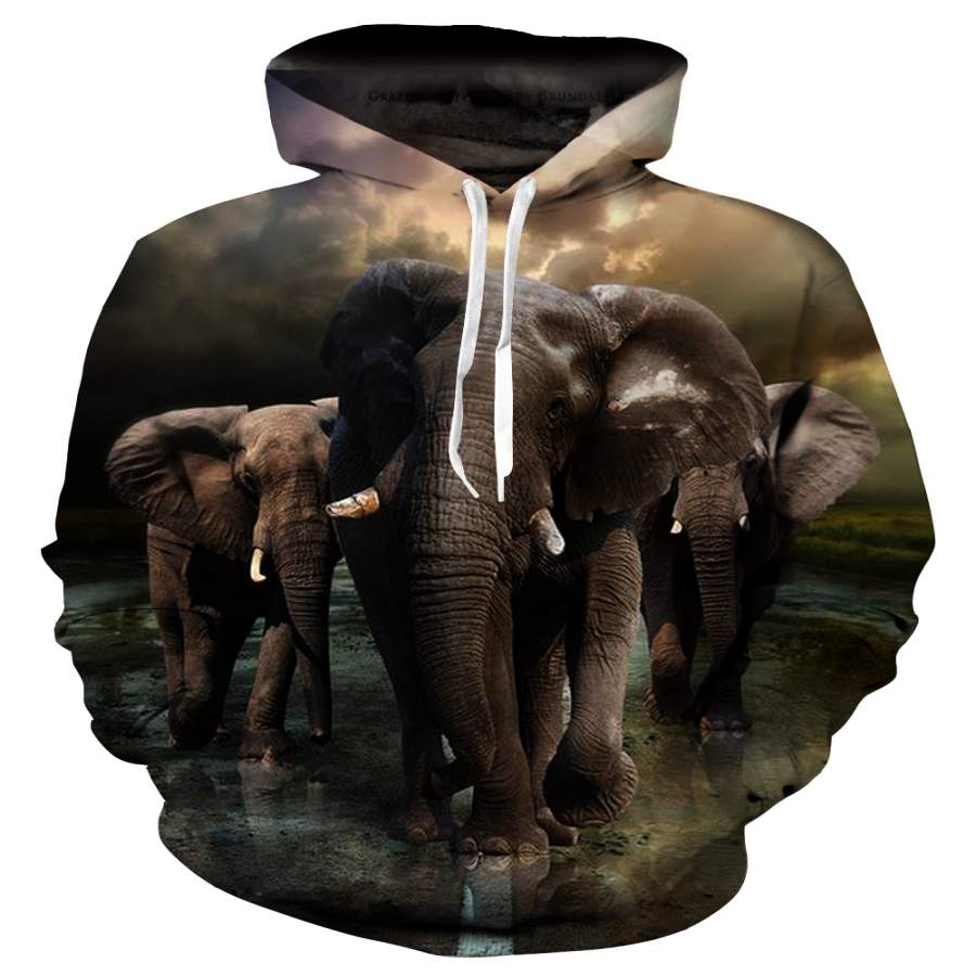 ELP3D036 – ELEPHANT 3D SHIRT