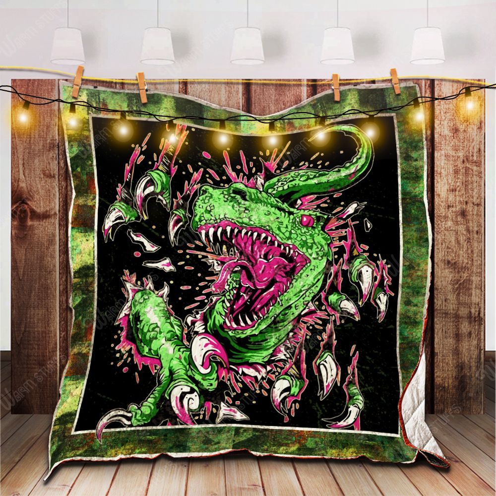 3D Dinosaur Quilt Blanket Kb234B Dhc1312635Dd