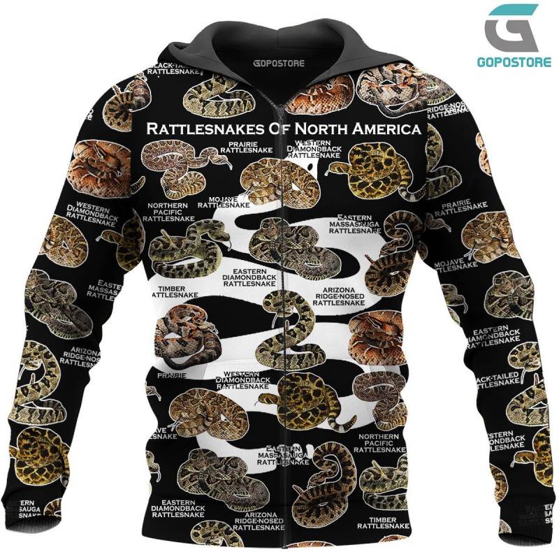 Animal Rattlesnake Y1022 Hoodie