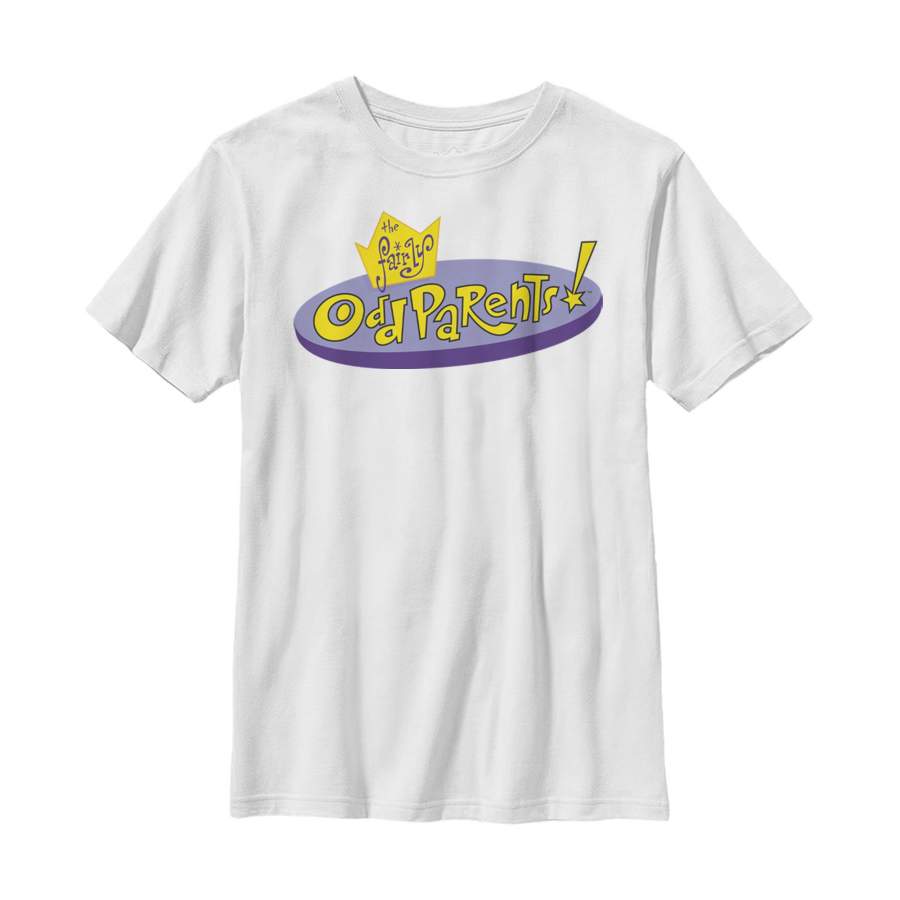 The Fairly OddParents Boy’s Classic Logo  T Shirt