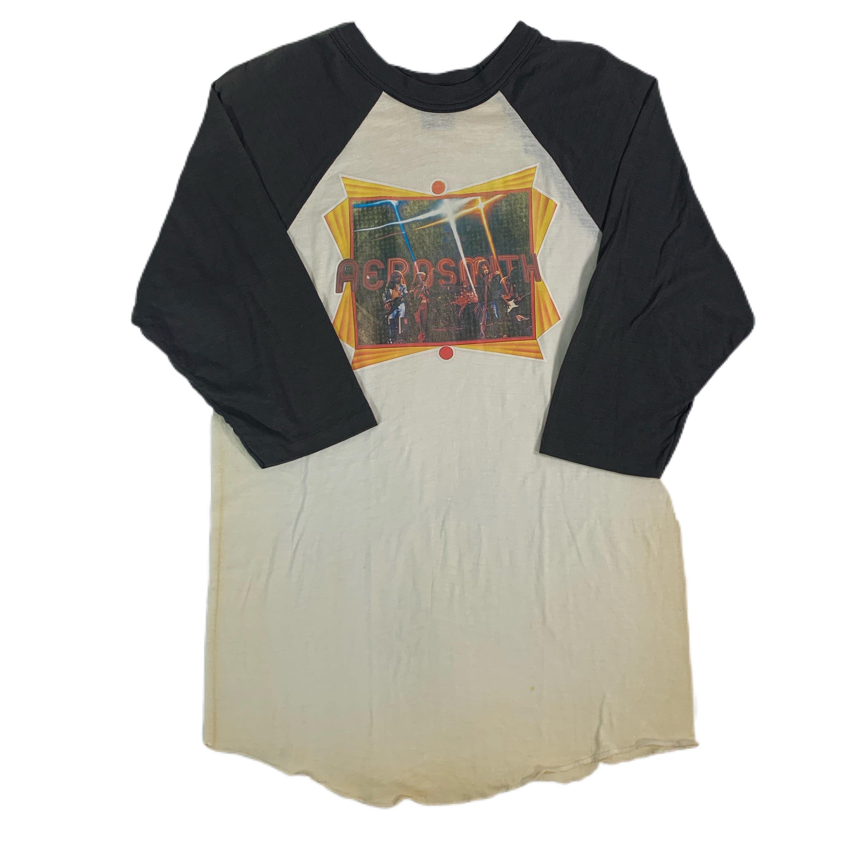 Vintage Aerosmith Sneakers “Iron On” Raglan