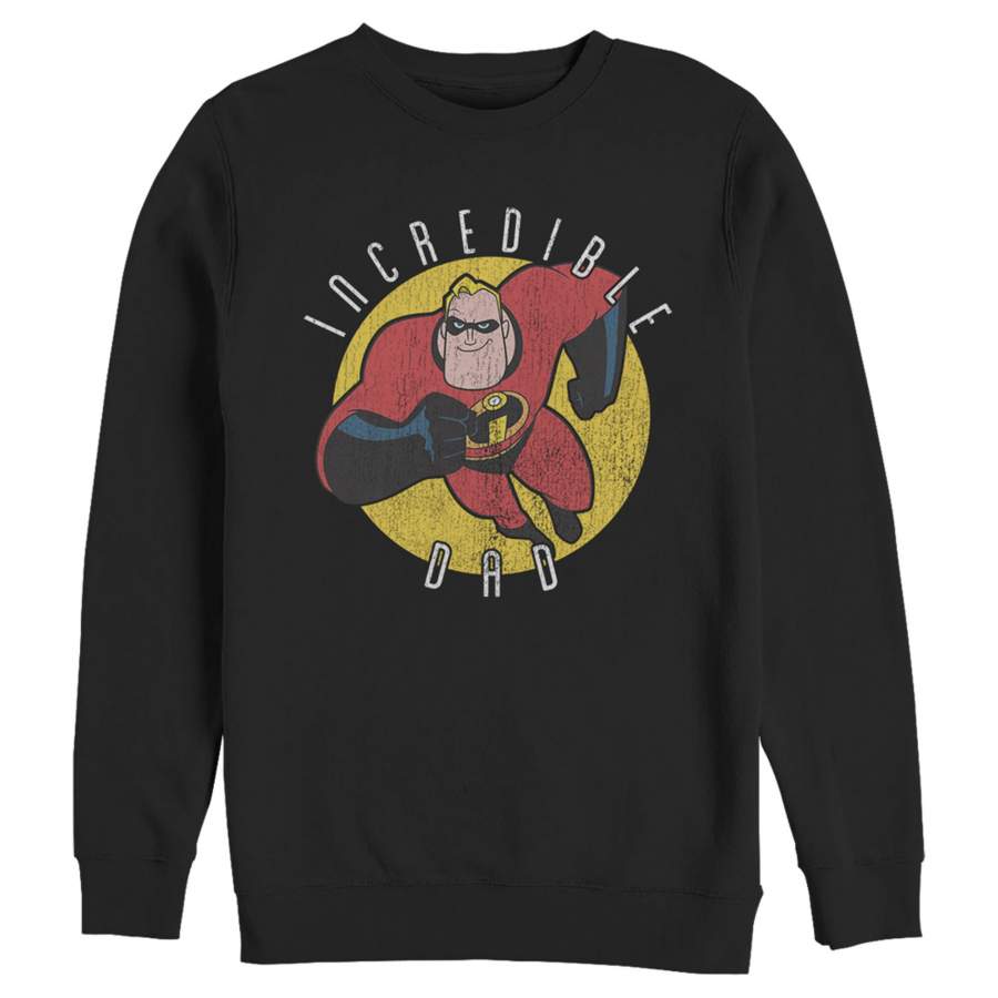 The Incredibles Men’s Incredible Dad  Sweatshirt