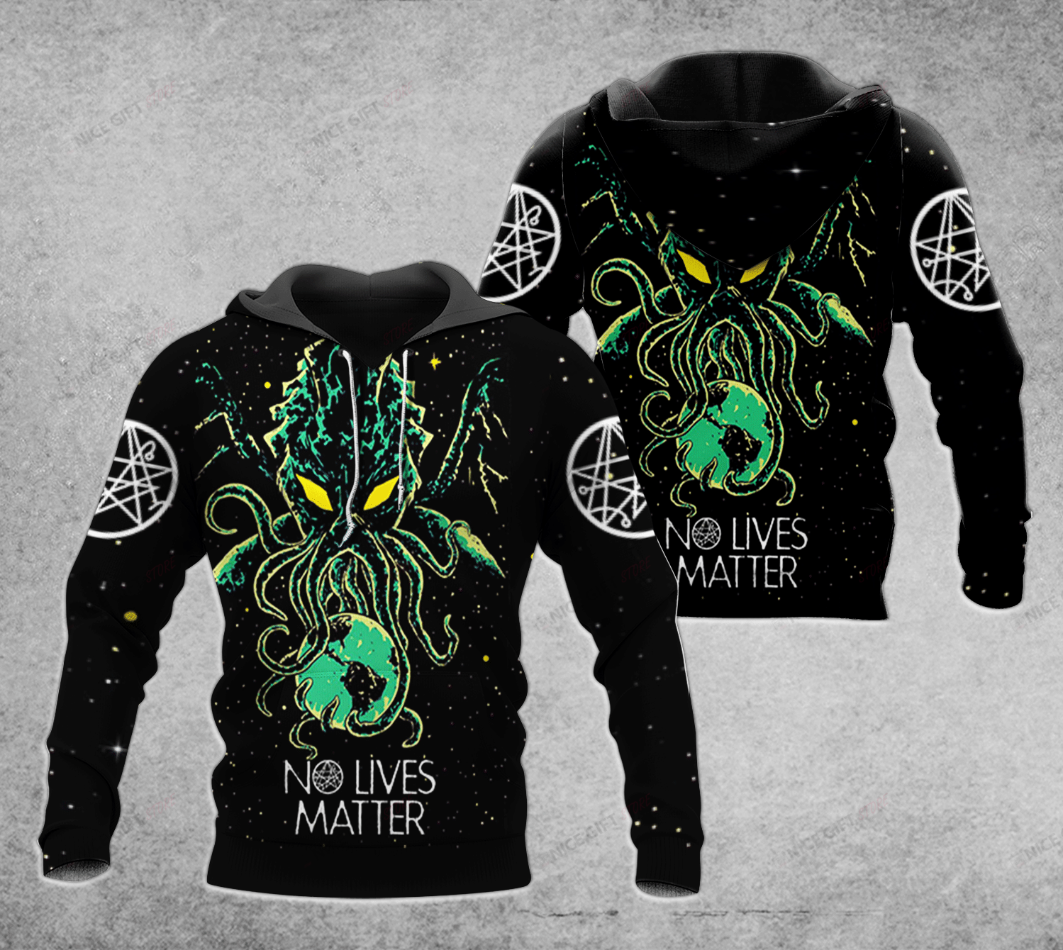 Cthulhu No Lives Matter Hoodie 3D 3Ho-E6I1