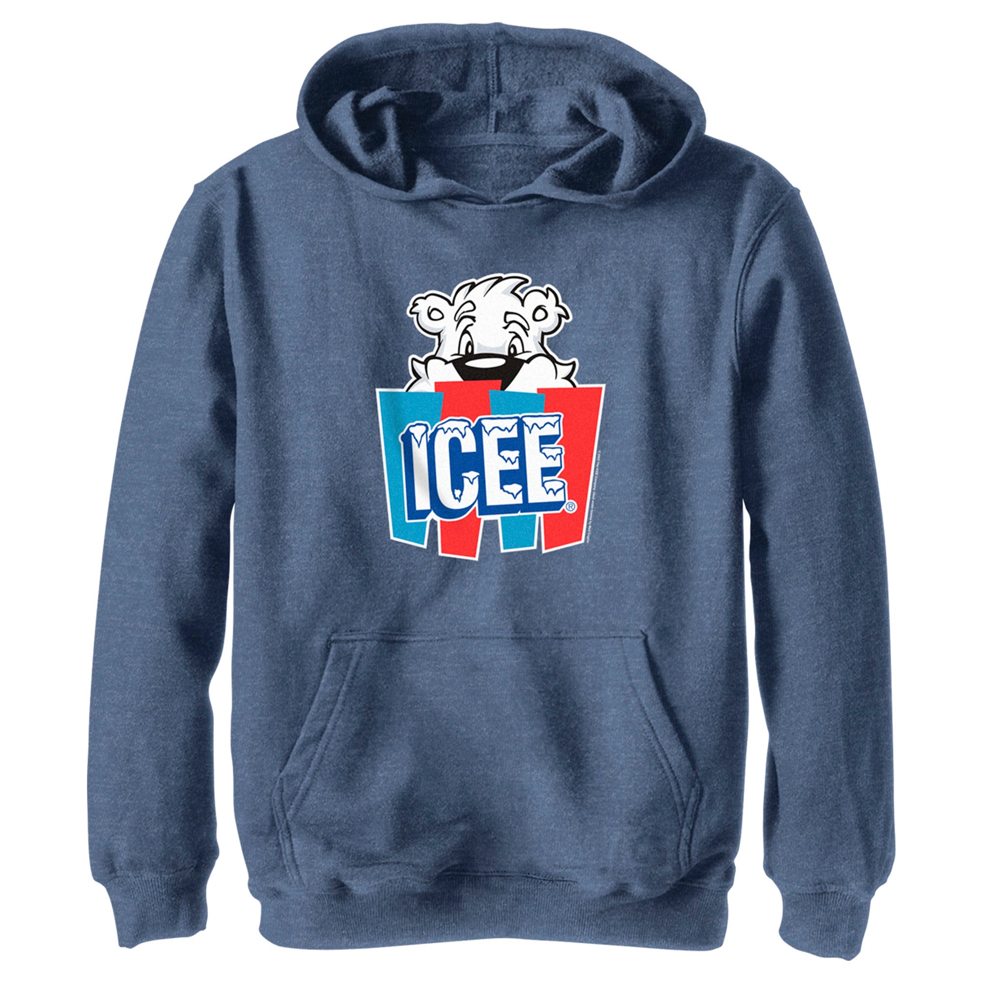 Boy’S Icee Peekaboo Bear Logo Pull Over Hoodie