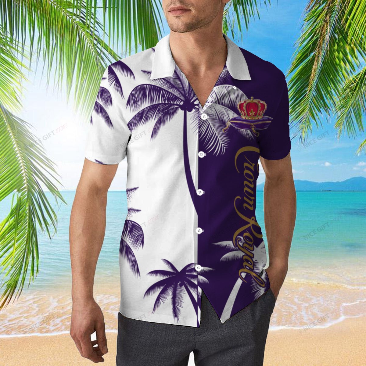 Crown Royal Hawaiian Shirt 3Hs-Q1U6