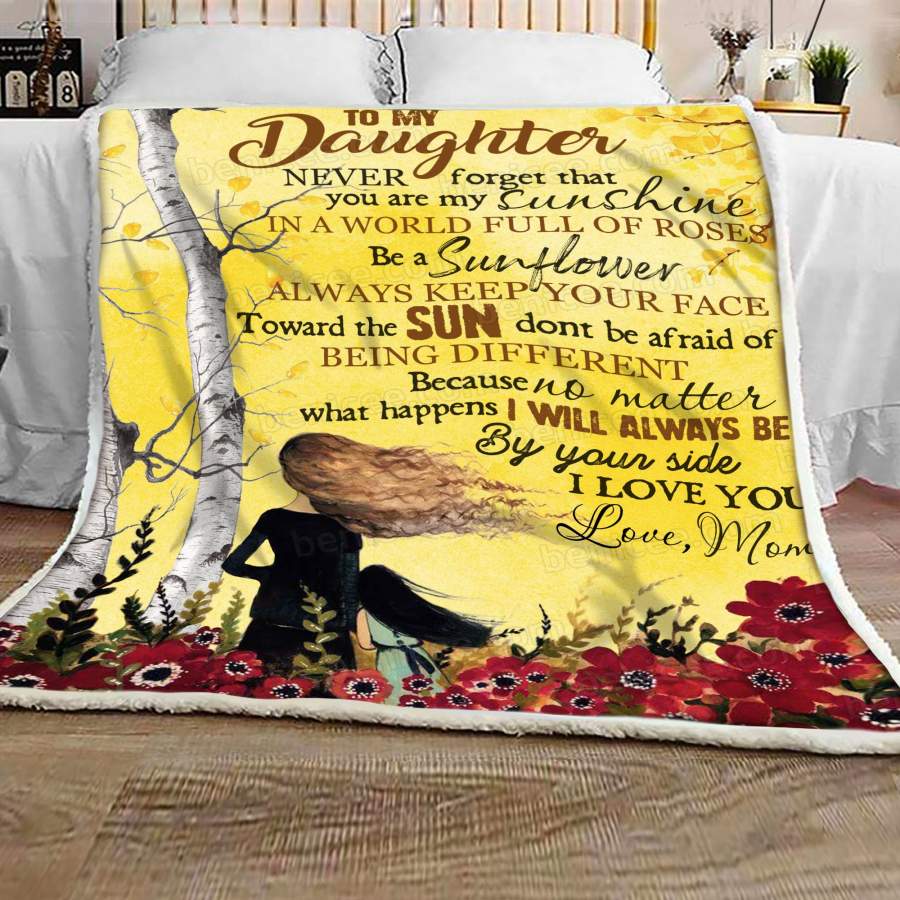 I’ll Always Be By Your Side Gift For Daughter Blanket