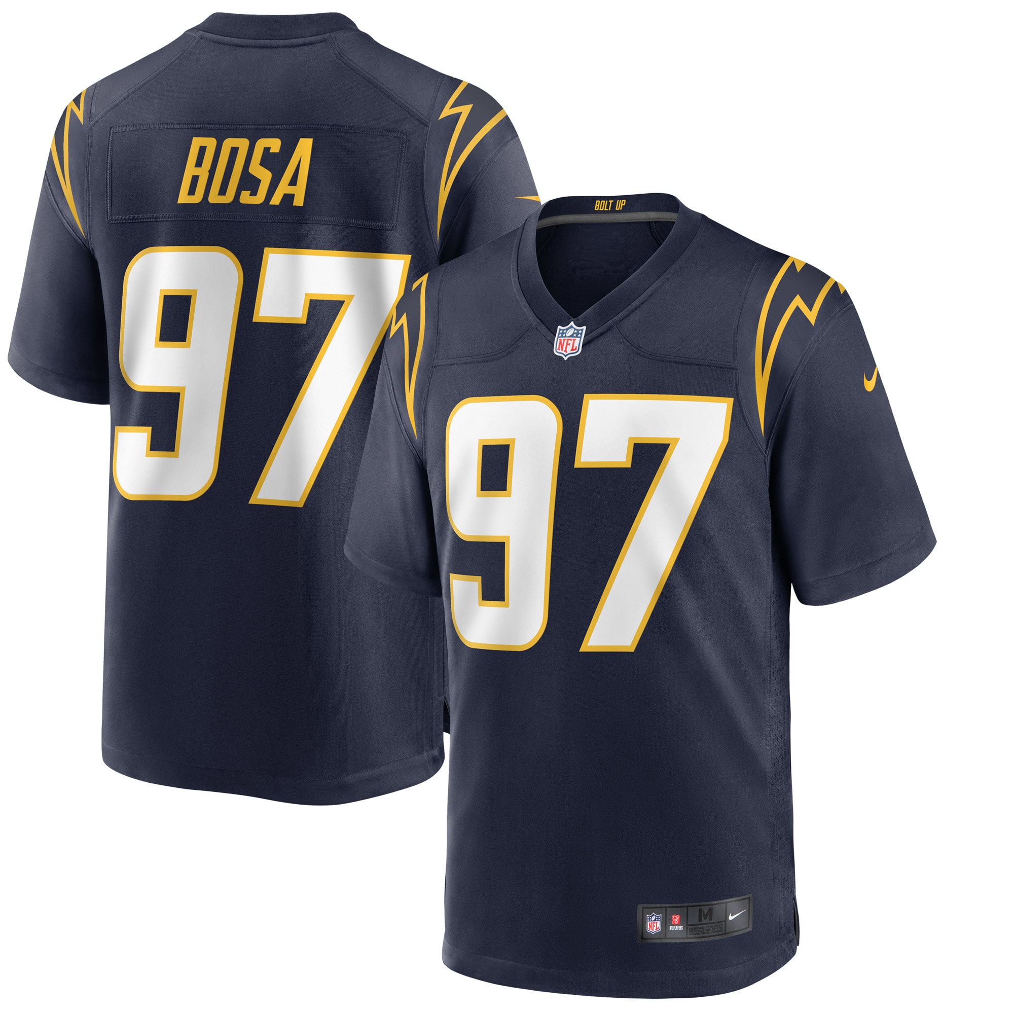 Men’s Los Angeles Chargers Joey Bosa Navy Alternate Game Jersey