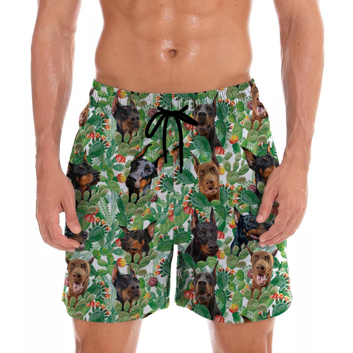 Doberman Pinscher Hawaii Shorts Ha90899