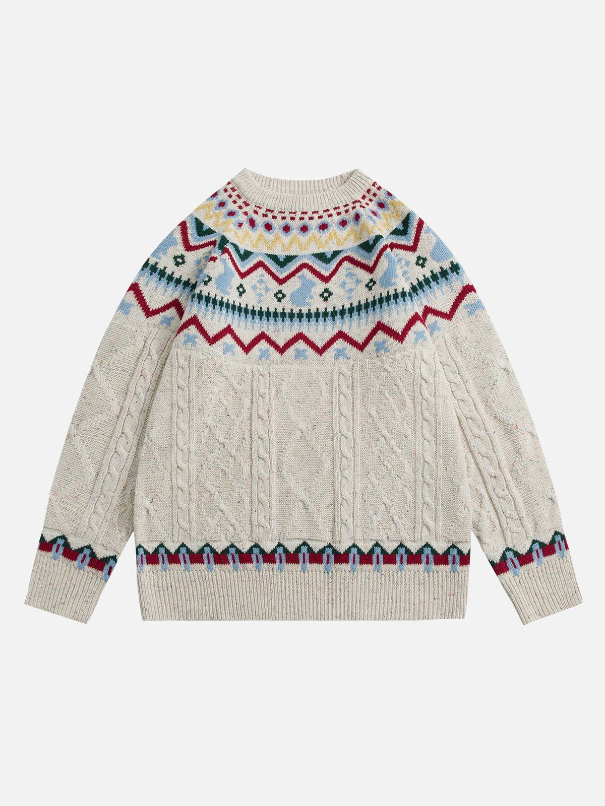 Talishko™ – Fair Isle Knitted Sweater