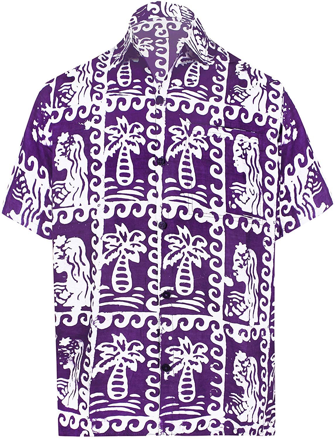 Abstract Purple Nice Design Hawaii Shirt Ha15255