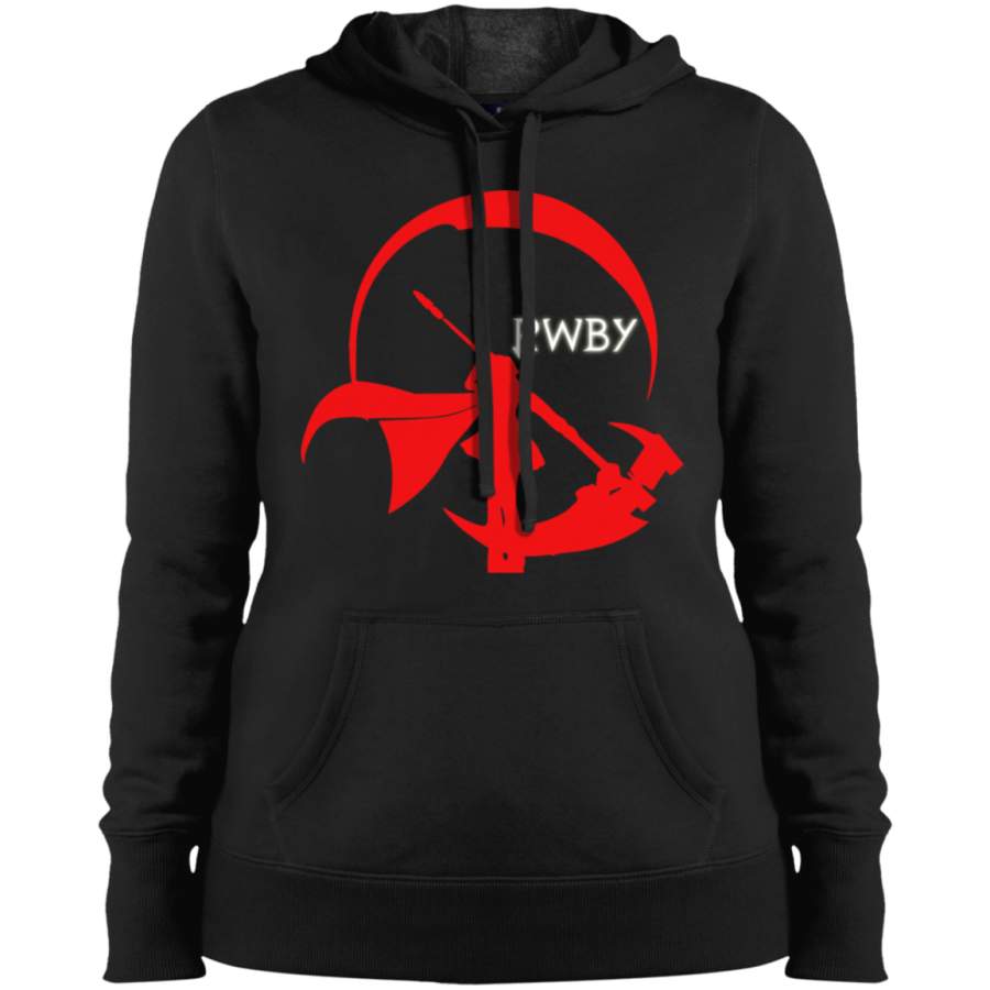 RWBY Ruby Rose Anime Ladies Pullover Hoodie