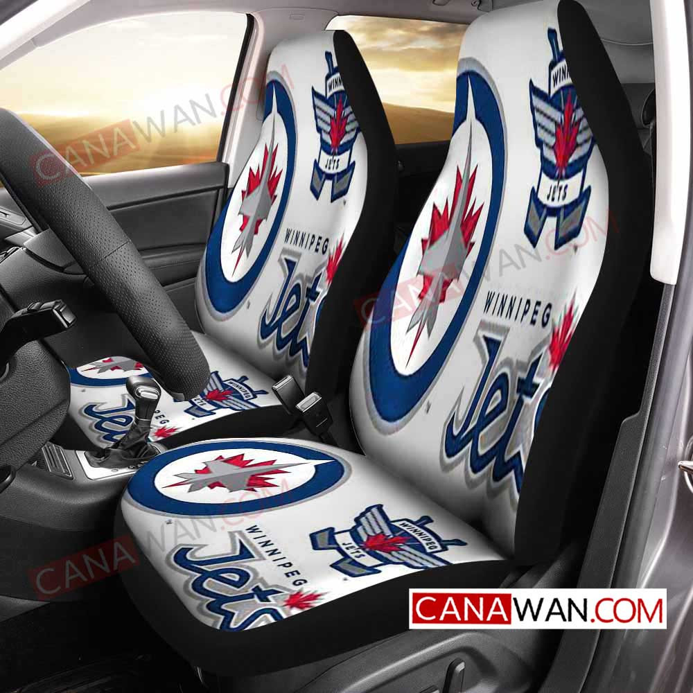 Winnipeg Jets Style164 3D Customized Personalized Car Seat Cover