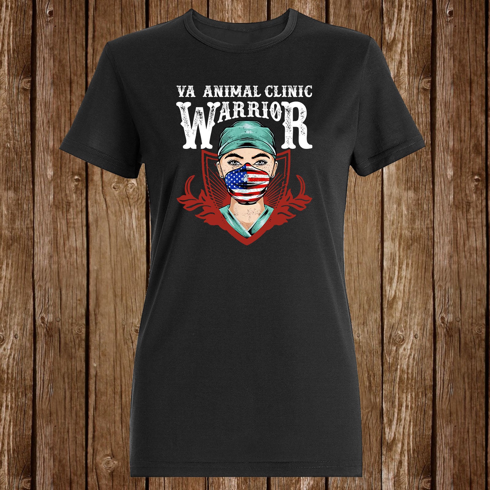 Va Animal Clinic Warrior Nurse T Shirt