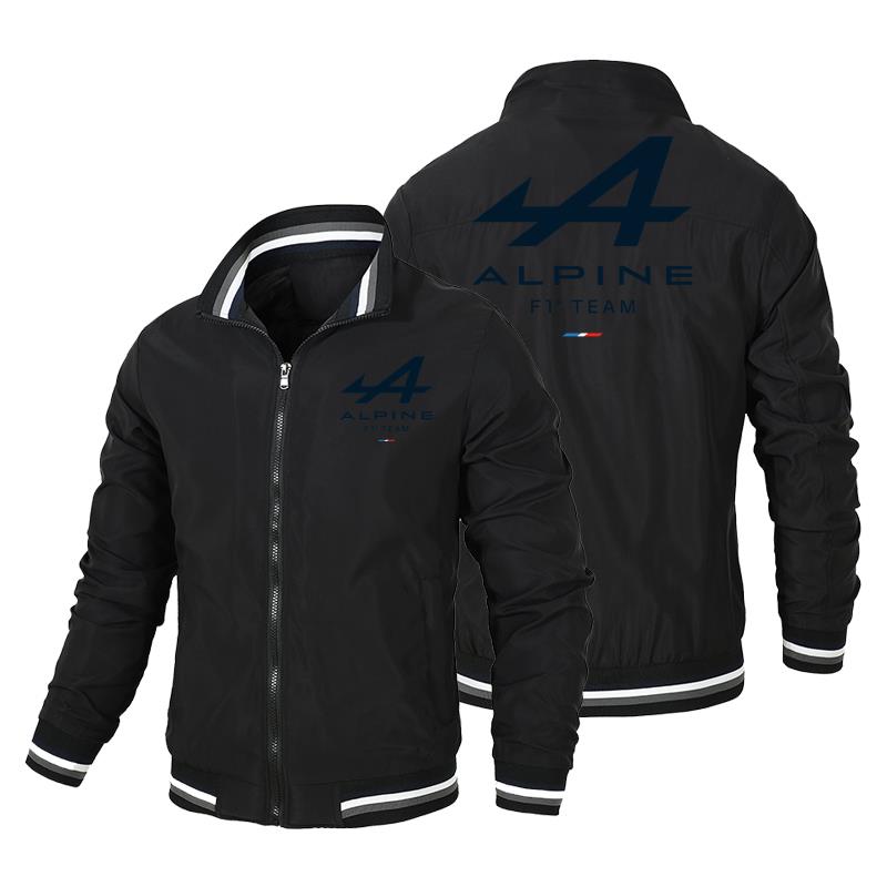 2022 Alpine Men’s Jacket Top Alpine F1 Team Spring and Autumn New Zip Jacket Pocket Men’s Casual Outdoor Cardigan Jacket alx