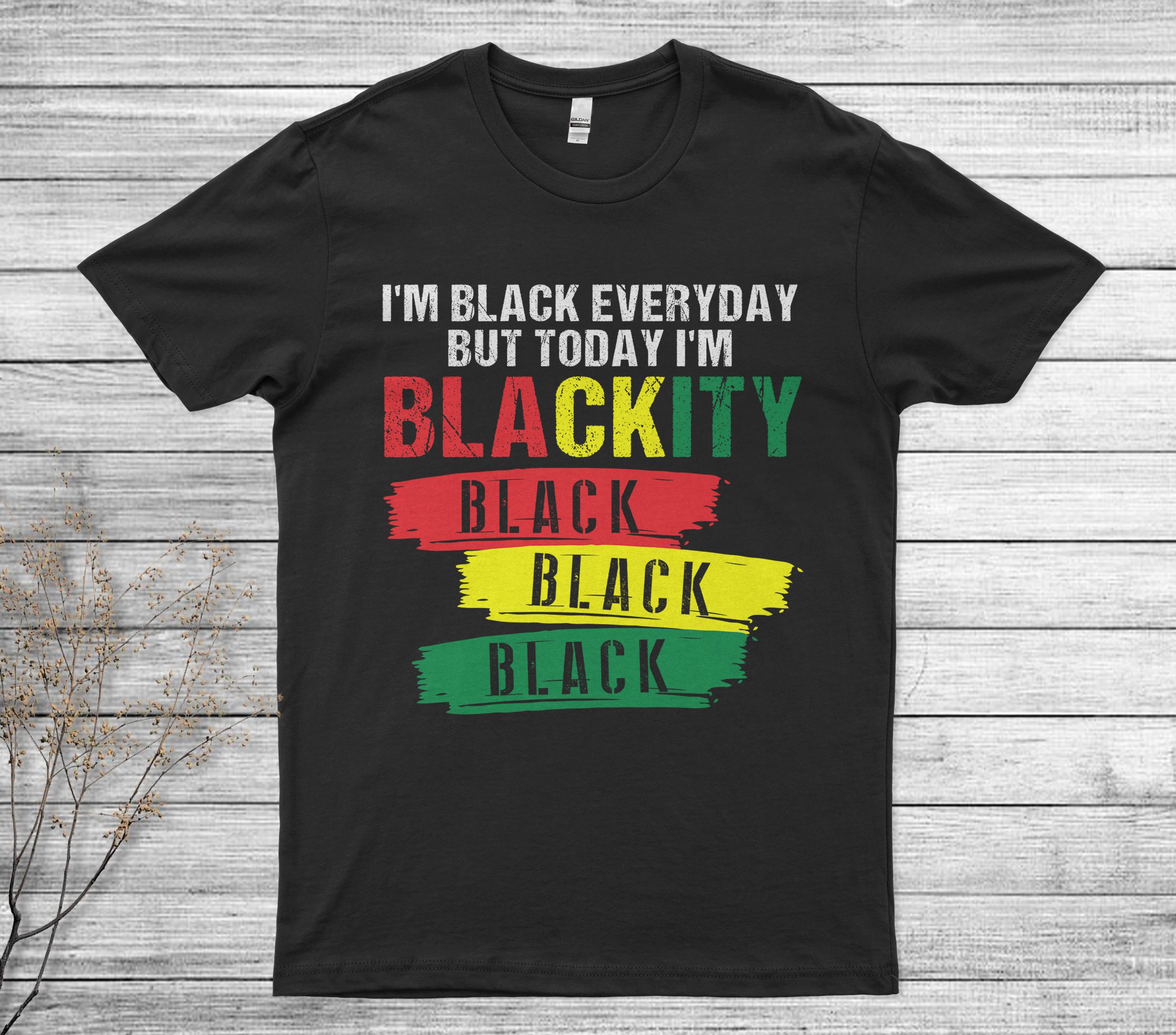 I’m Blackity Black African American Black Power Juneteenth Unisex T-Shirt