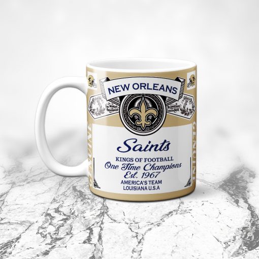 New Orleans Saints- Budweiser- 11oz and 15oz Ceramic Mug