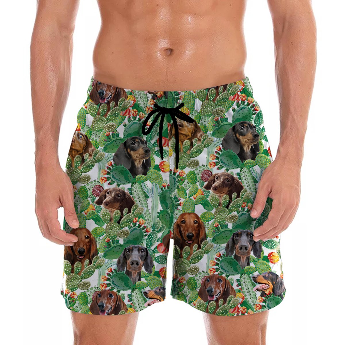 Dachshund Hawaii Shorts Ha49261