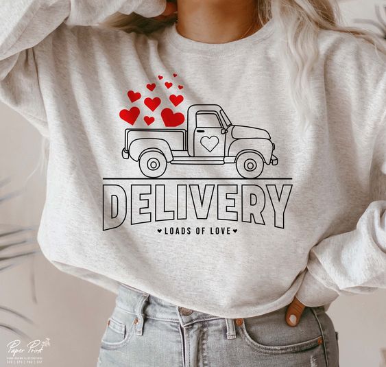 Delivery Loads Of Love Sweatshirt