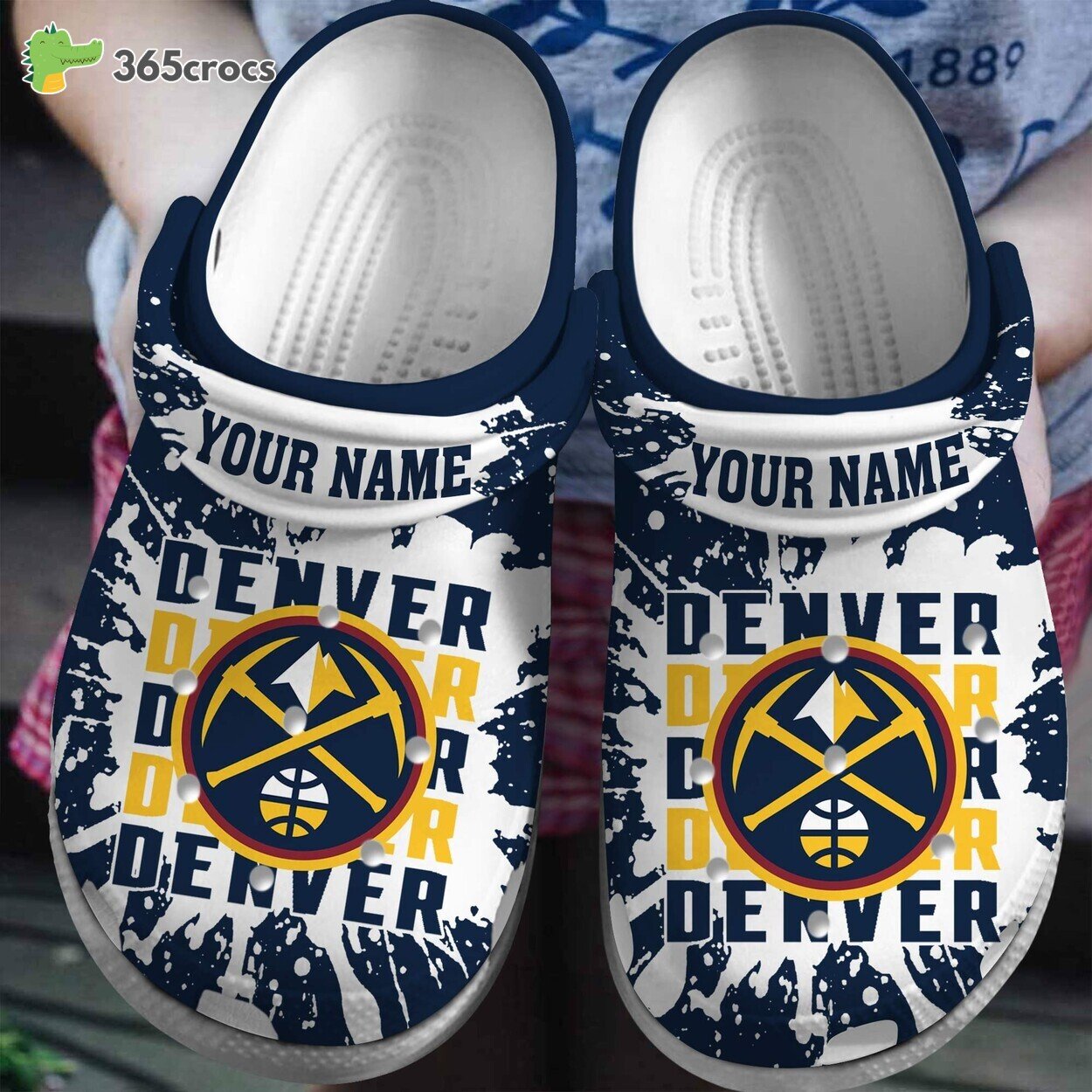 Denver Nuggets NBA Ultimate Comfort Crocss Clog for Basketball Fans