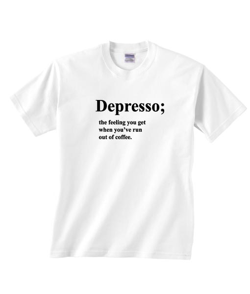 Depresso Definition Graphic Tees fashionstation