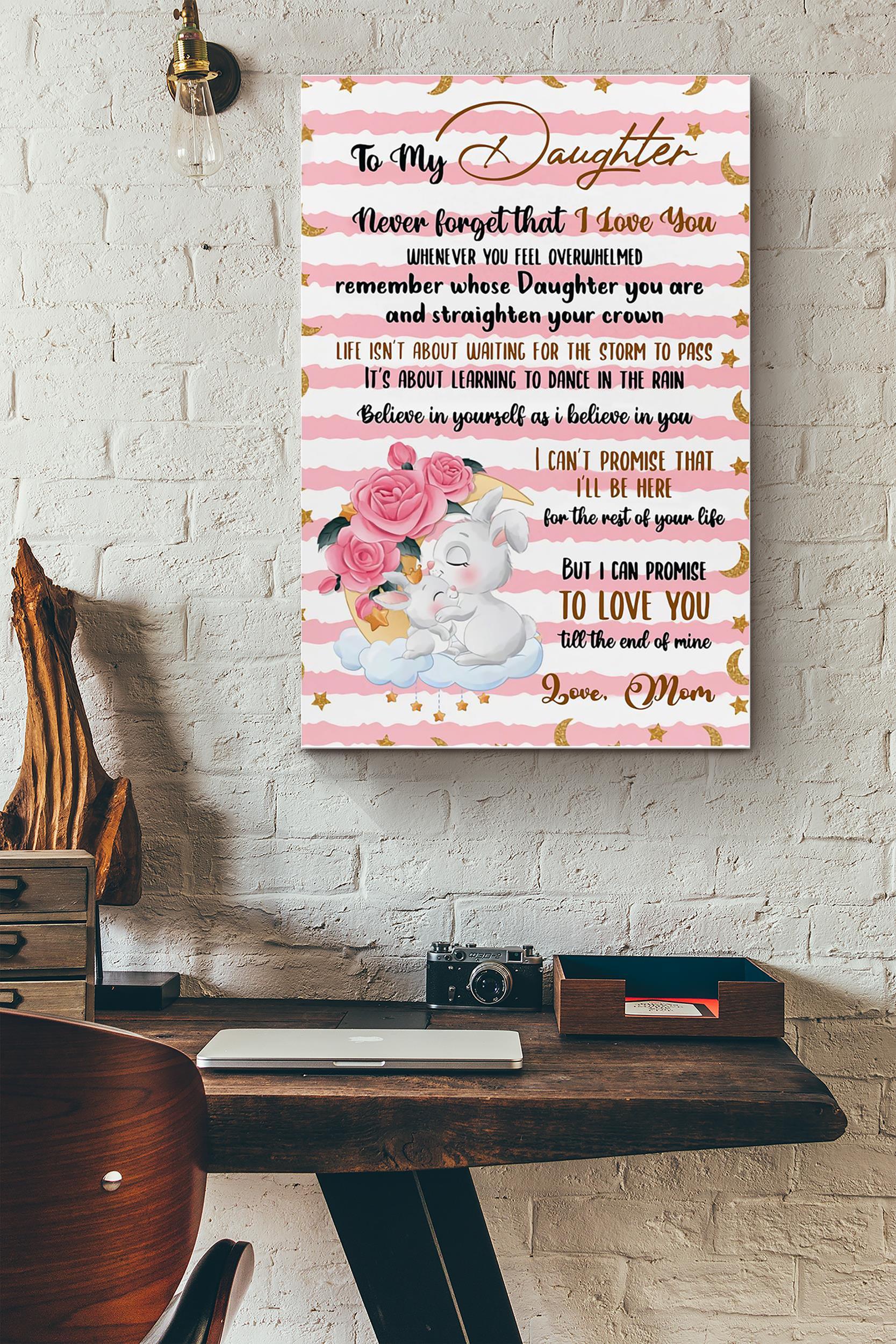 Rabbit To My Daughter (Unframed) Poster