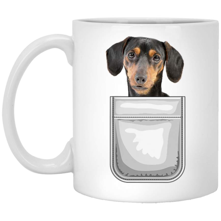 Dachshund Puppy Dog in Your Pocket Mug