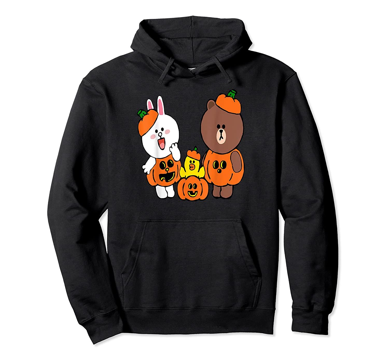 Cute brown bear cony bunny rabbit duck pumpkin pumpkins Pullover Hoodie, T-Shirt, Sweatshirt