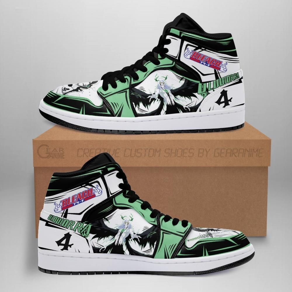 Ulquiorra Cifer Sneakers Bankai Bleach Anime Shoes Fan Gift Idea Mn05 Unisex Men Women