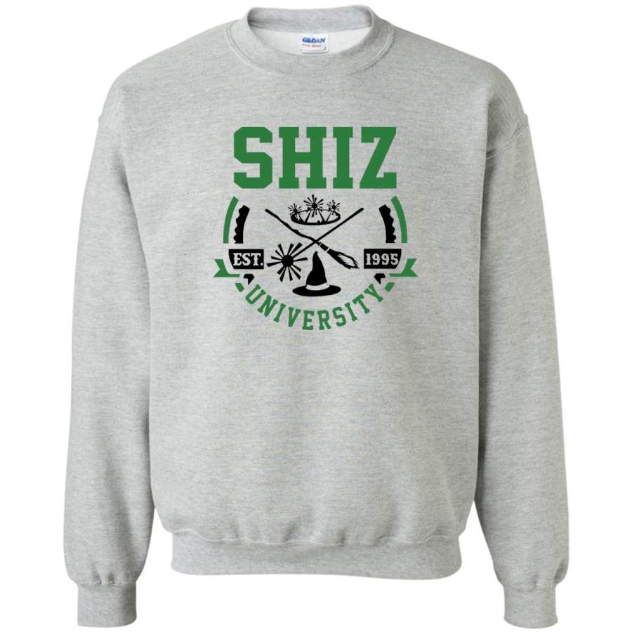 AGR Wicked Broadway Shiz University Logo Crewneck Pullover Sweatshirt