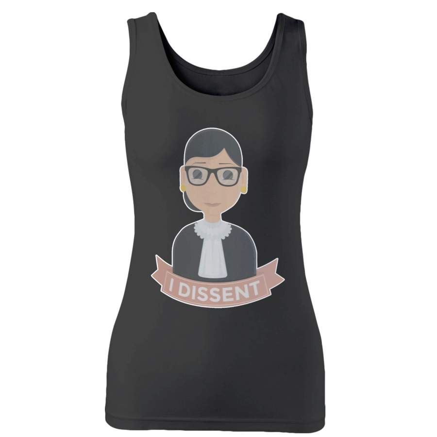 Ruth Bader Ginsburg Rbg I Dissent Woman’s Tank Top