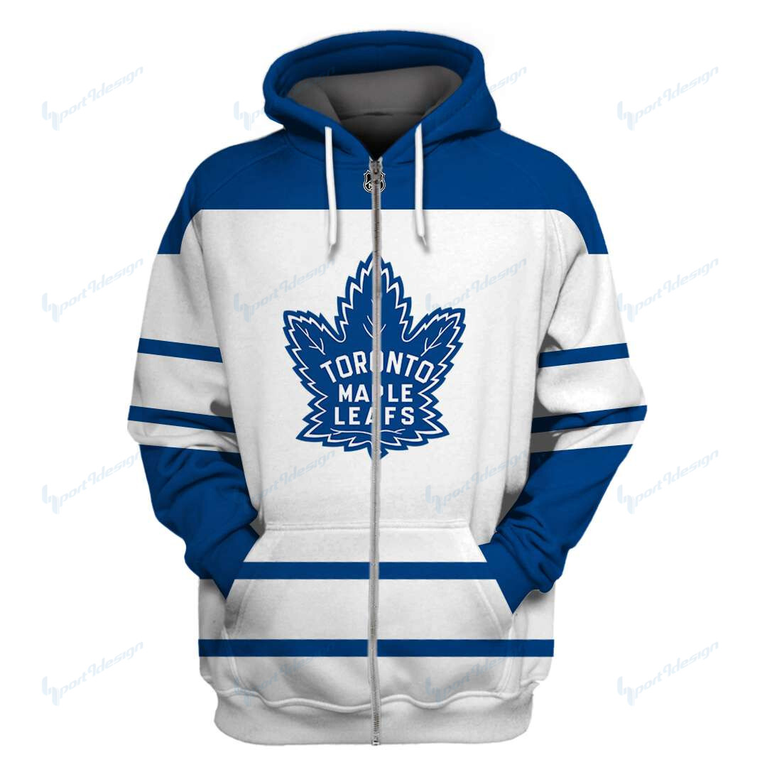 Toronto Maple Leafs Limited Edition All Over Print Hoodie Sweatshirt Zip Hoodie T Shirt Unisex 825