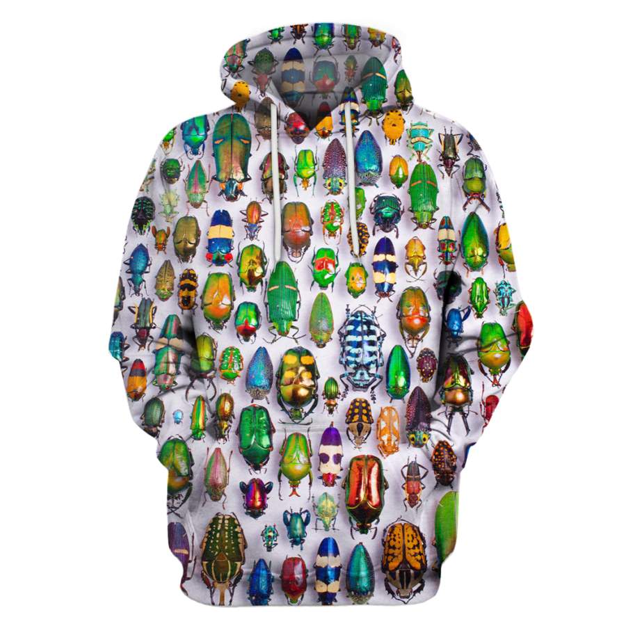 3D All Over Print Insect Hoodie