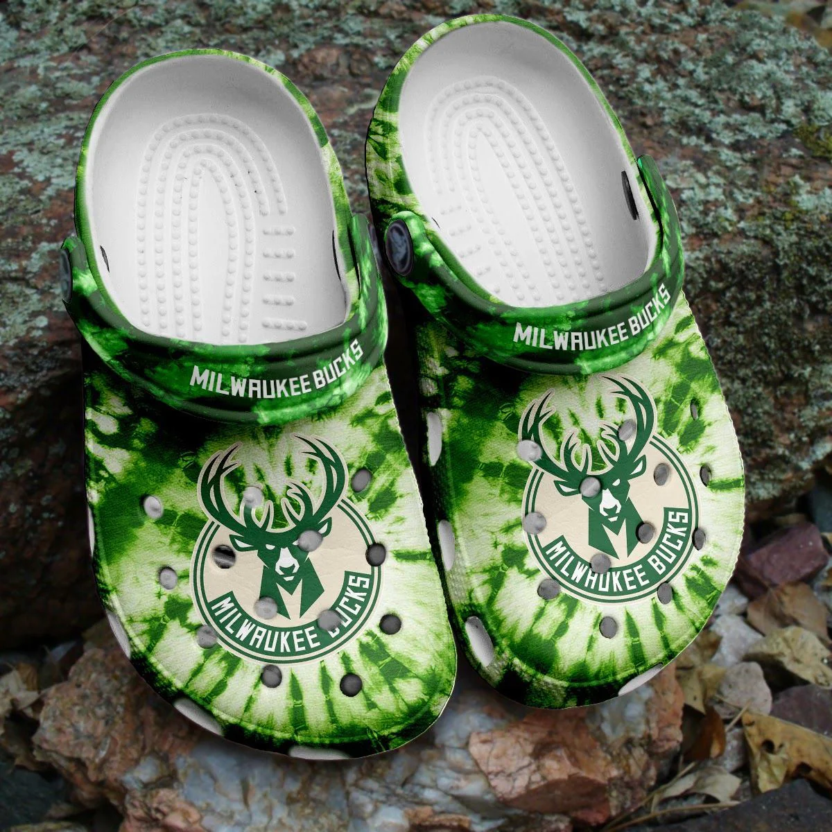 Milwaukee Bucks Basketball Club Crocss Crocband Shoes Clogs Comfortable For Men Women