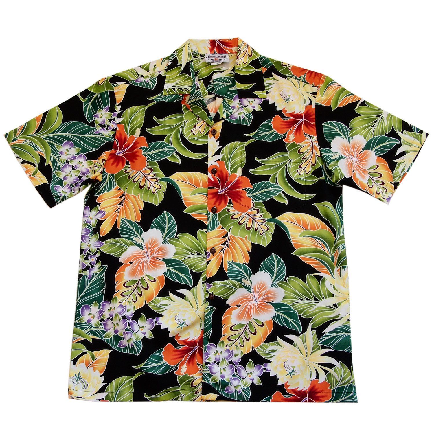 Excite Black High Quality Hawaii Shirt Ha109714