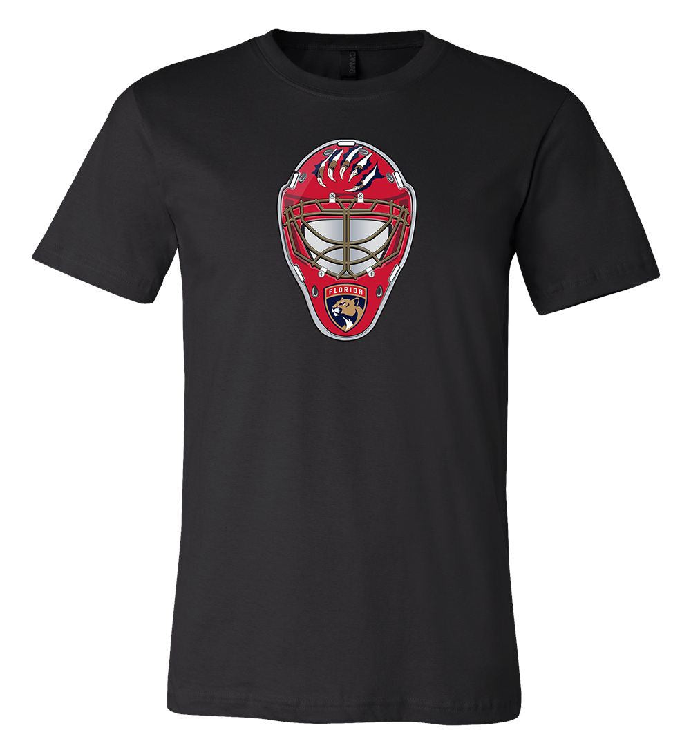 Florida Panthers Goalie Mask Front Logo Team Shirt Jersey Shirt