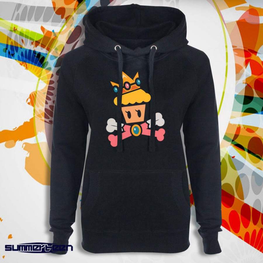 Super Mario Bros Crossbones Woman Women’S Hoodie