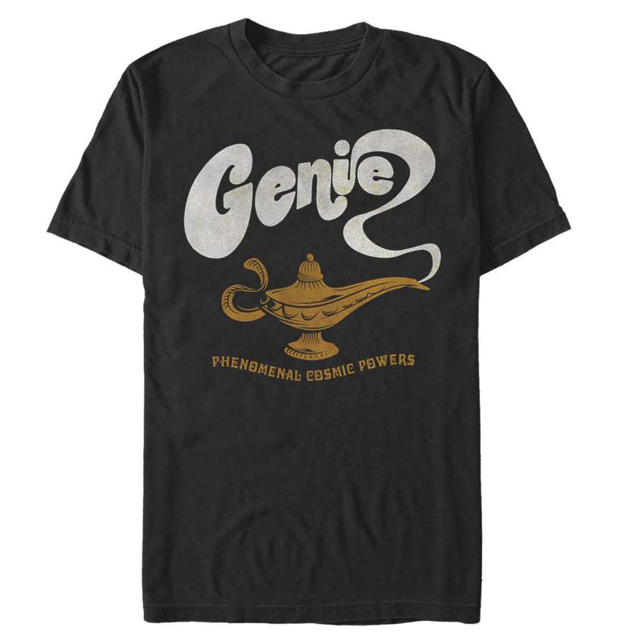 Aladdin Men’s Retro Genie Power  T Shirt