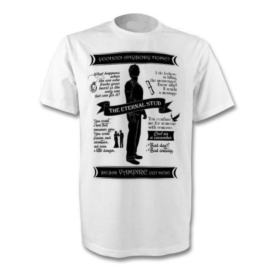 Vampire Diaries Damon Quotes The Originals Legacies T-Shirt Size’S S-3Xl