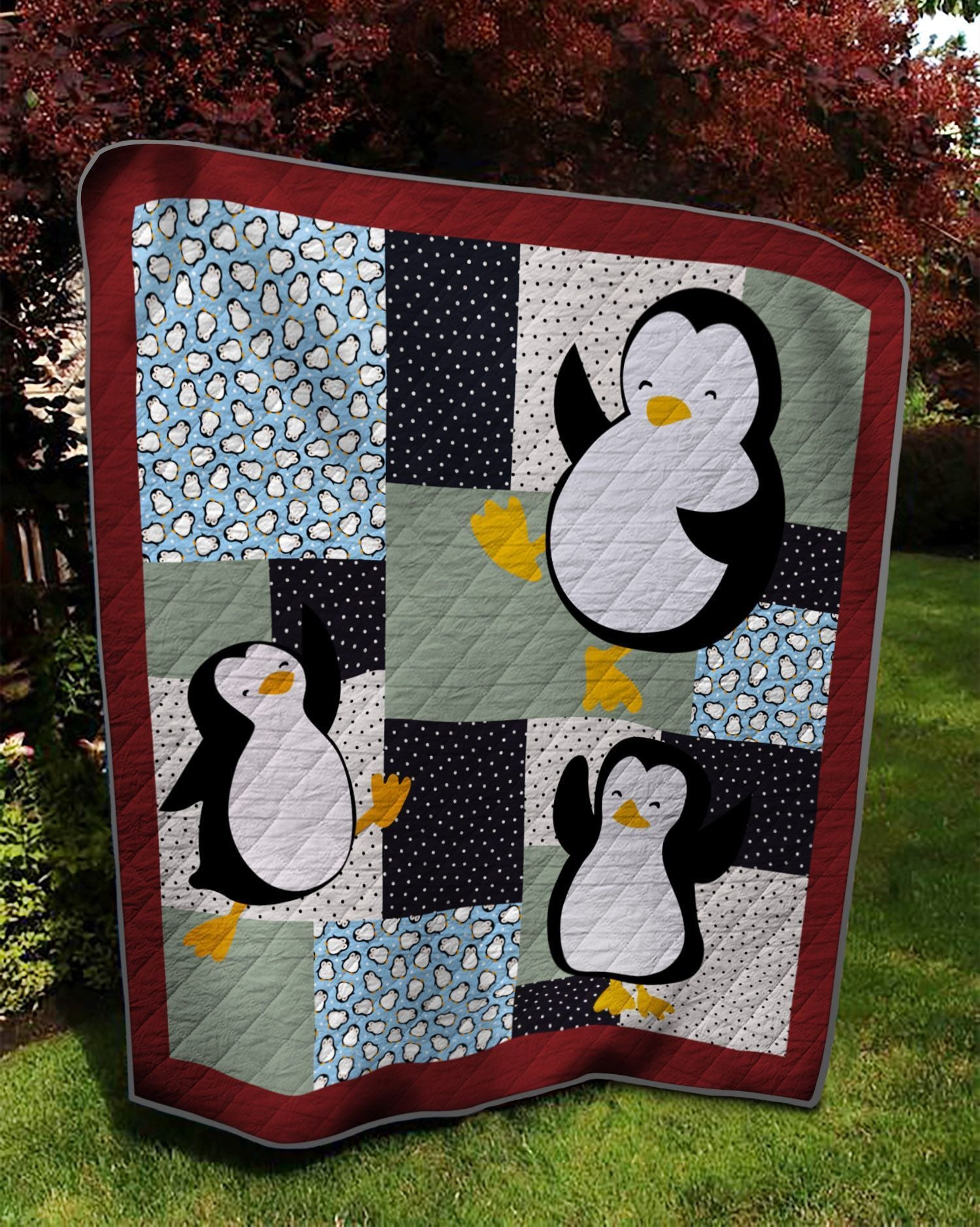 Penguin Quilt Ciuom