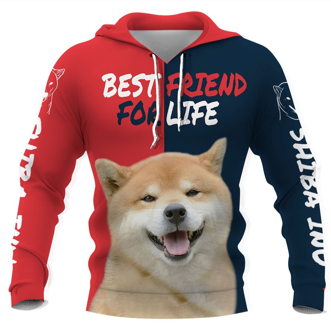 Shiba Inu Dog Best Friend 3D Full Printing