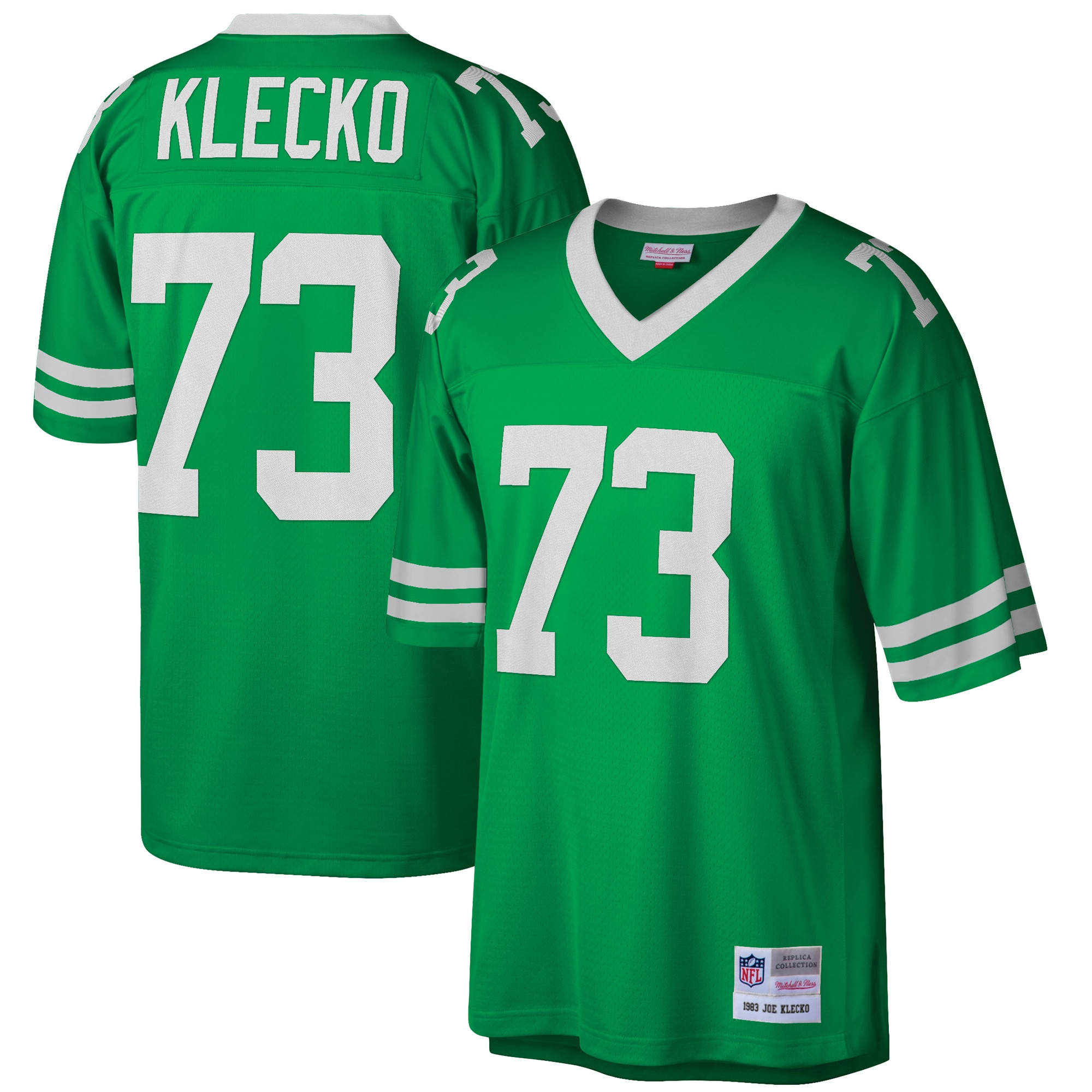 Joe Klecko New York Jets Mitchell & Ness Retired Player Legacy Replica Jersey – Green