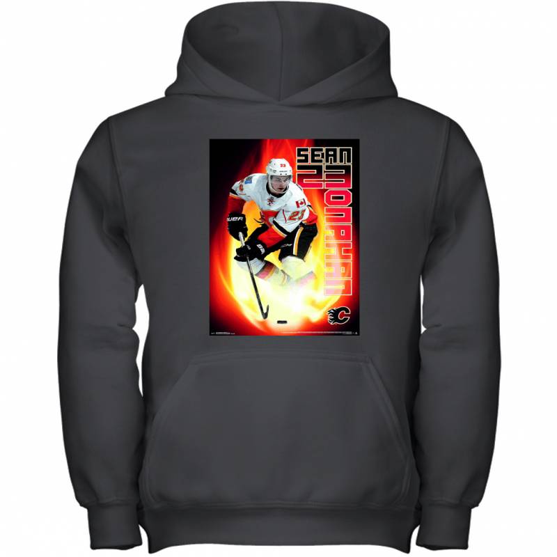 International Calgary Flames Sean Monahan Premium Wall Youth Hoodie